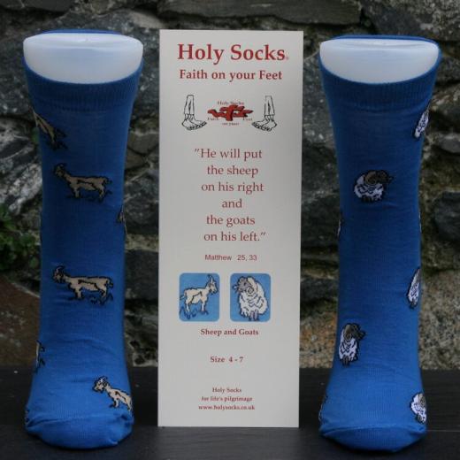 Sheep and Goats Holy Socks