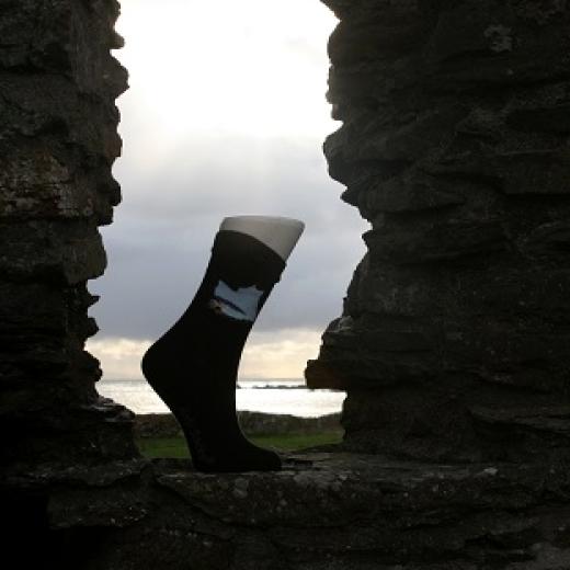 The Pilgrim Sock at the Isle of Whithorn
