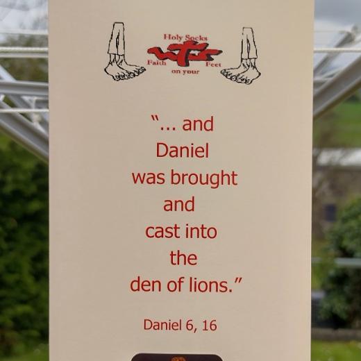 Daniel and the Lions leaflet