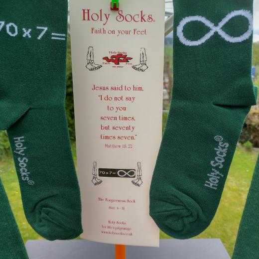 Forgiveness Sock with leaflet