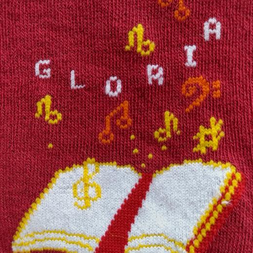 The Praise Sock - rusty red icon
