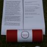 Glory Golf Balls three ball set with tube and leaflets