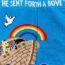 "He sent forth a dove."